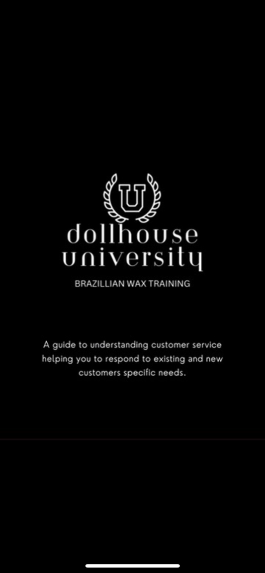 DOLLHOUSE  U  CUSTOMER SERVICE E- BOOK